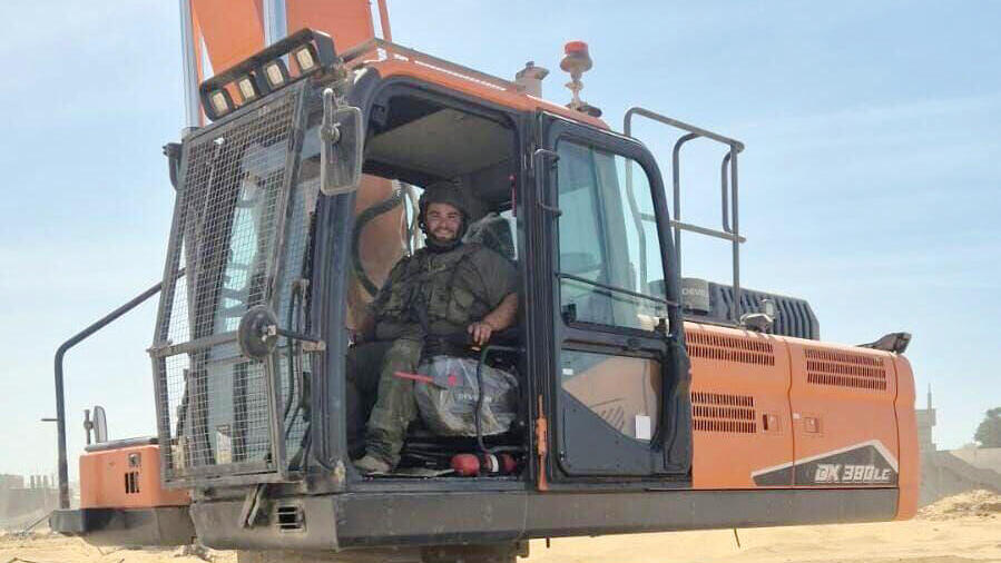 דוד ליבי ז"ל נהרג עובד קבלן פיצוץ מטען רצועה רצועת עזה מפעיל כלי הנדסי