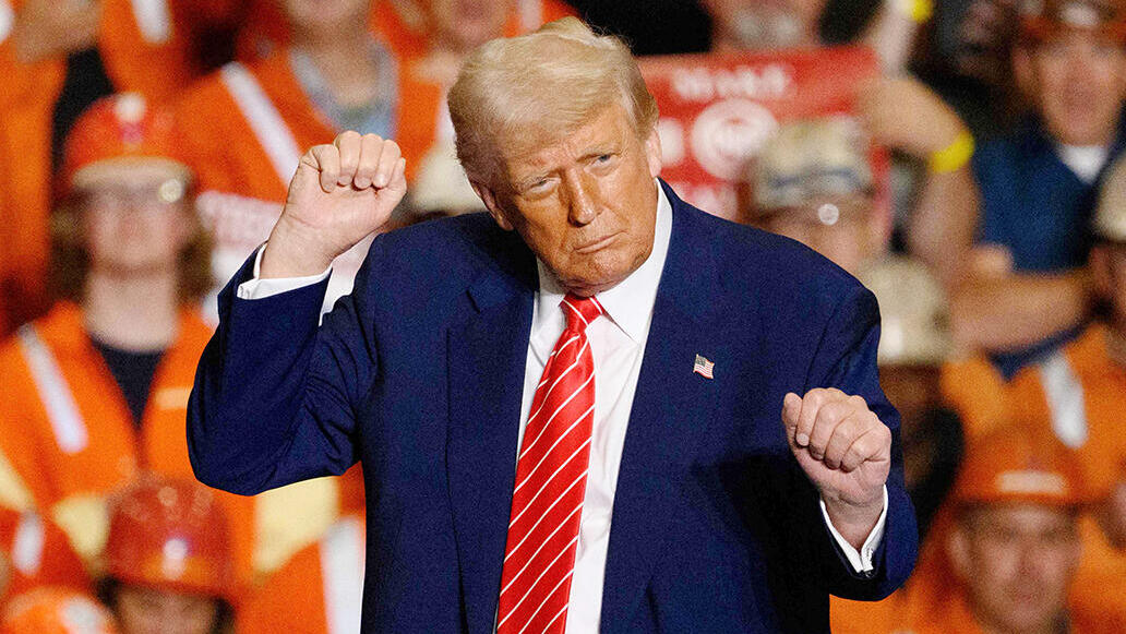 נשיא ארה"ב דונלד טראמפ 31.5.25