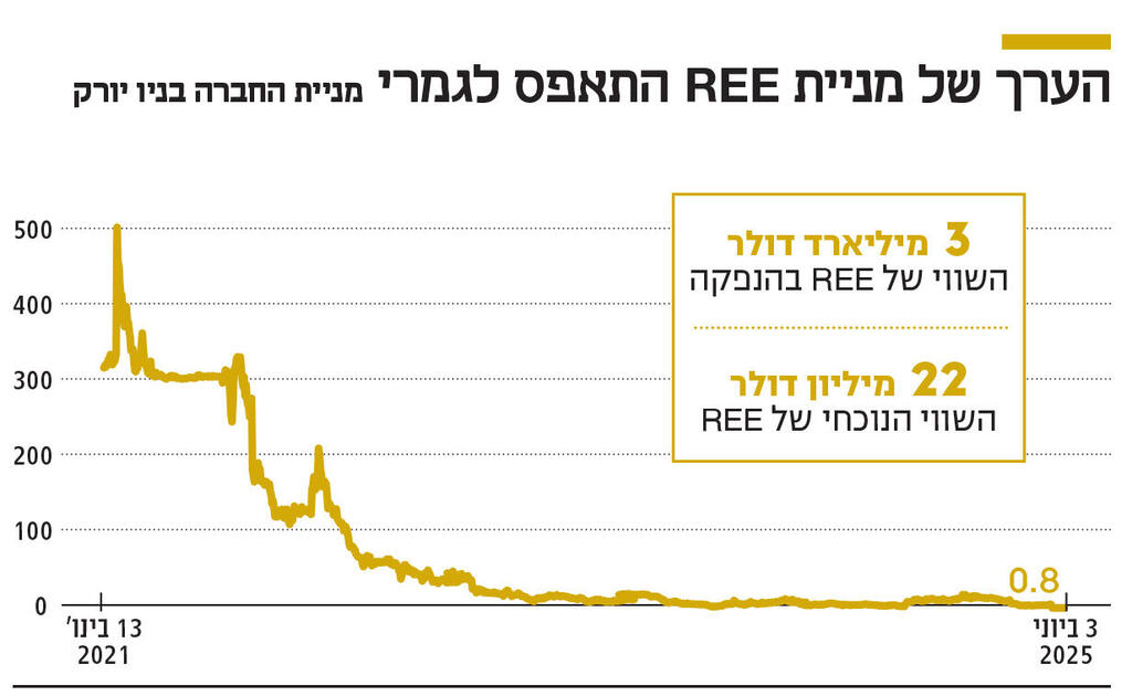 אינפו הערך של מניית REE
