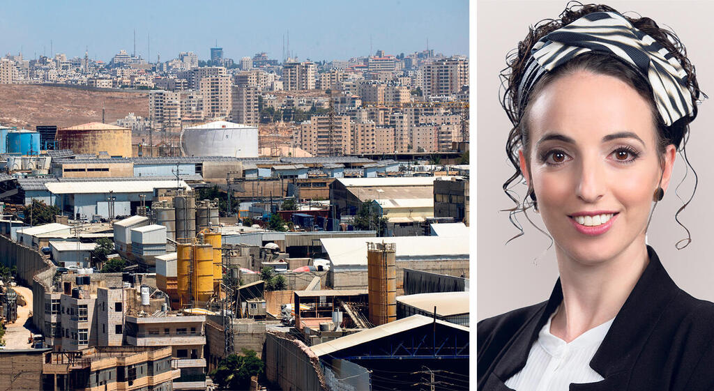 השרה לאיכות  הסביבה עידית סילמן ו אזור התעשייה עטרות