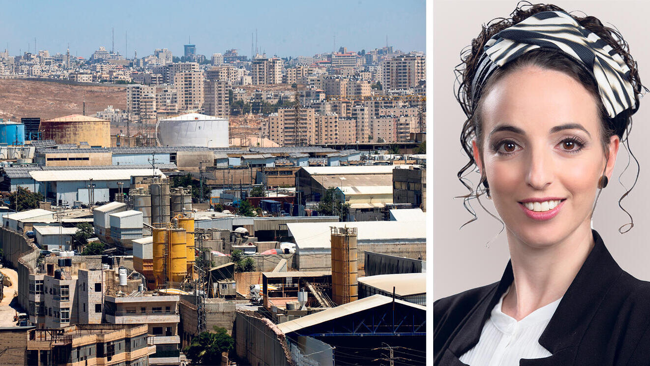 השרה לאיכות  הסביבה עידית סילמן ו אזור התעשייה עטרות