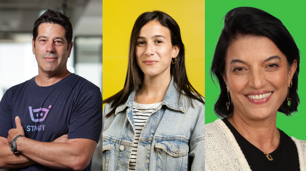 שרון מגיד, חגית אלבז ועידו פלג