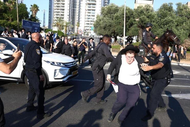 ההפגנה בבני ברק