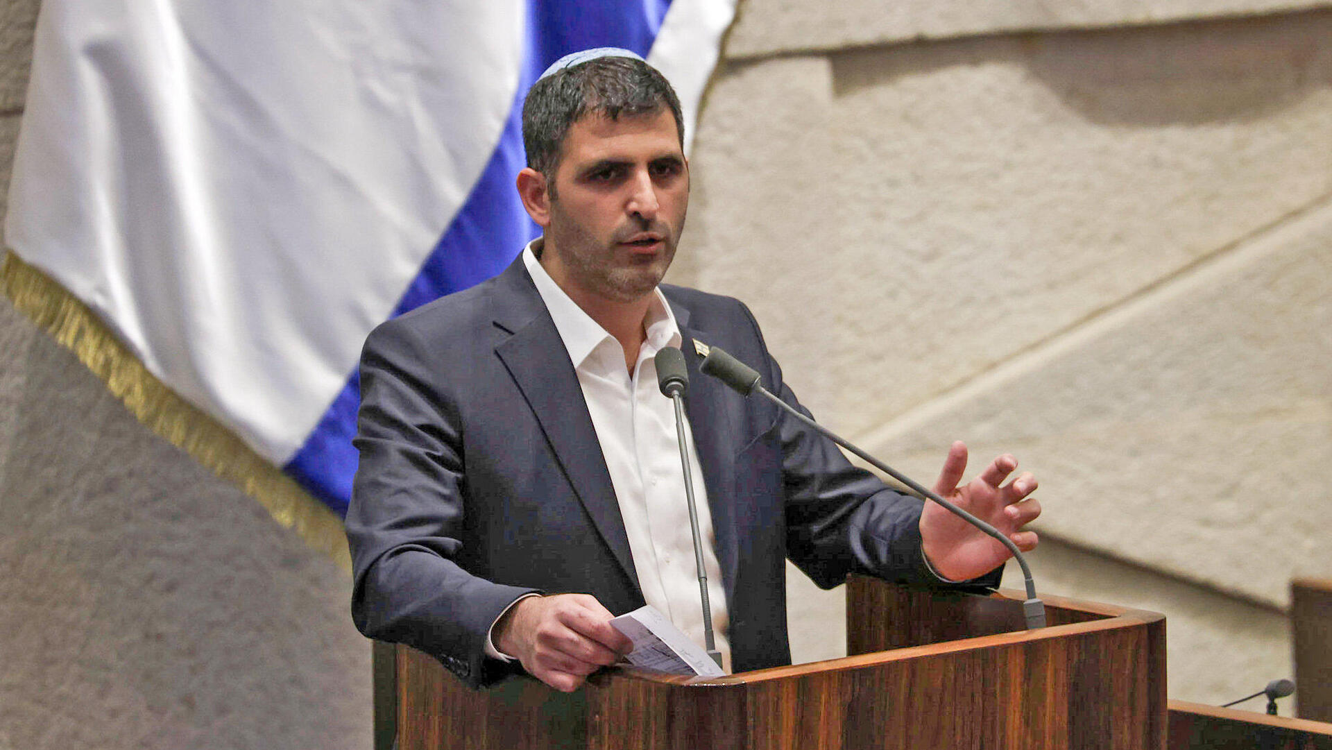 שלמה קרעי שר התקשורת במליאת הכנסת 16.12.24