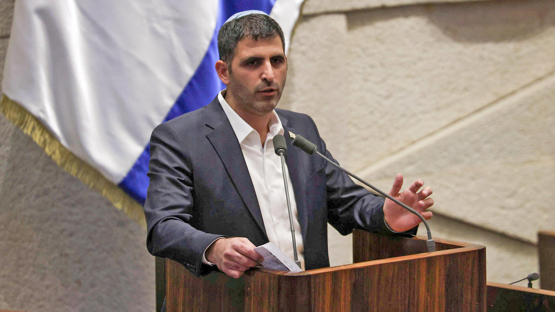 שלמה קרעי שר התקשורת במליאת הכנסת 16.12.24