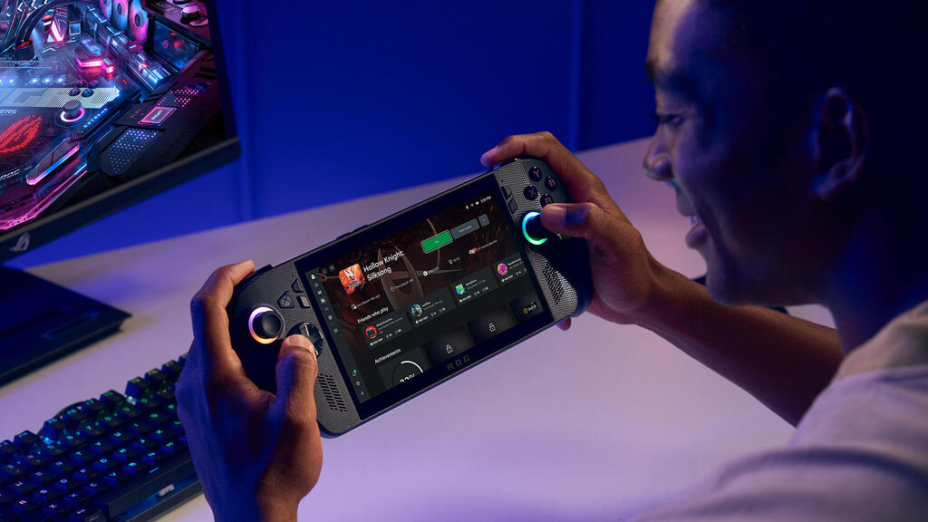 קונסולה אקס בוקס ROG XBOX Ally X של מיקרוסופט (צילום: Xbox) קונסולה אקס בוקס ROG XBOX Ally X KV