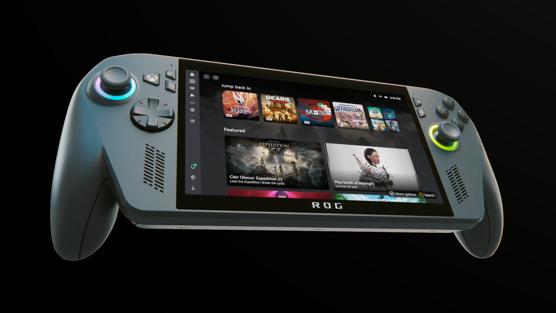 ROG Xbox Ally מיקרוסופט אסוס