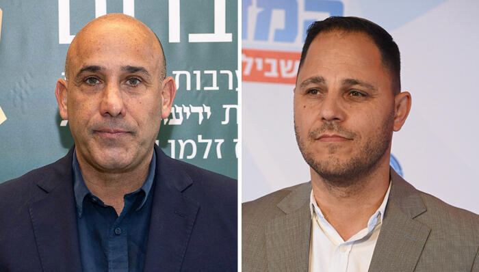 מימין ירון בוסקילה ו אמיר אביבי