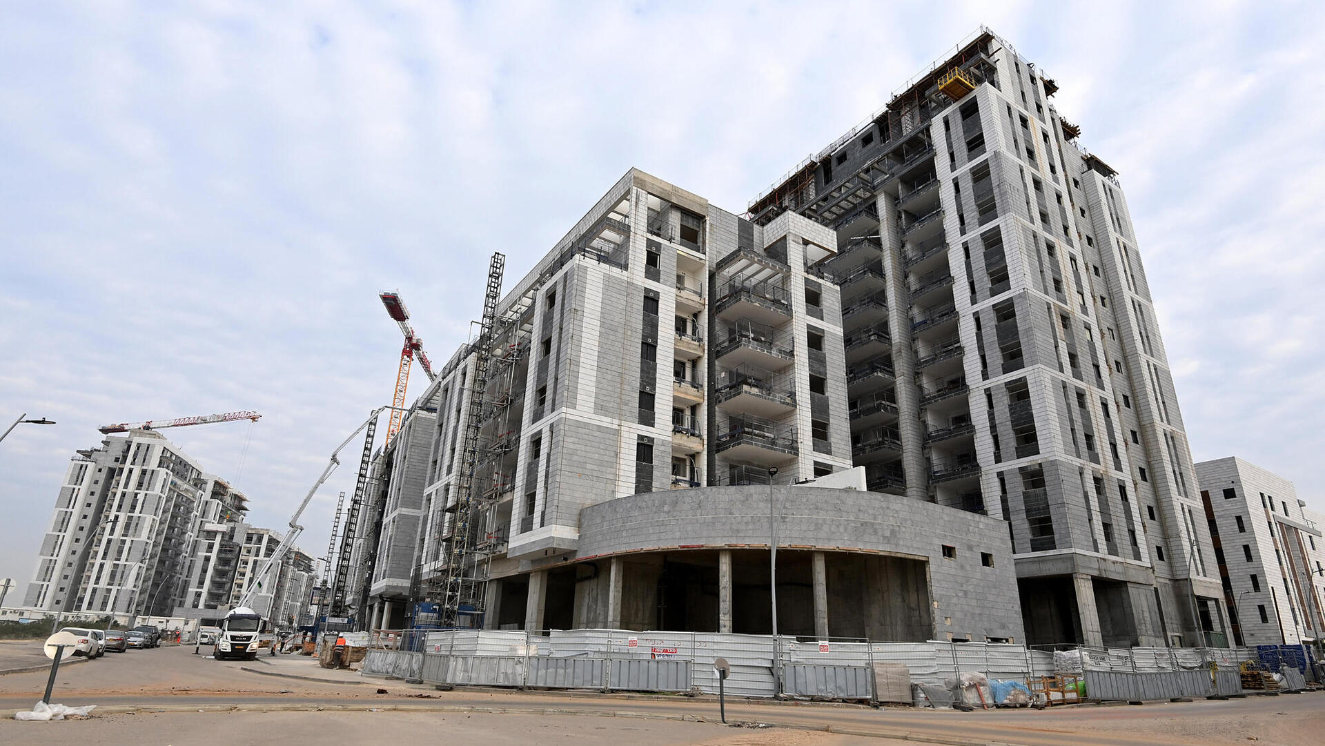 שטח בנייה פרוייקט בניית שכונות ב אור יהודה 