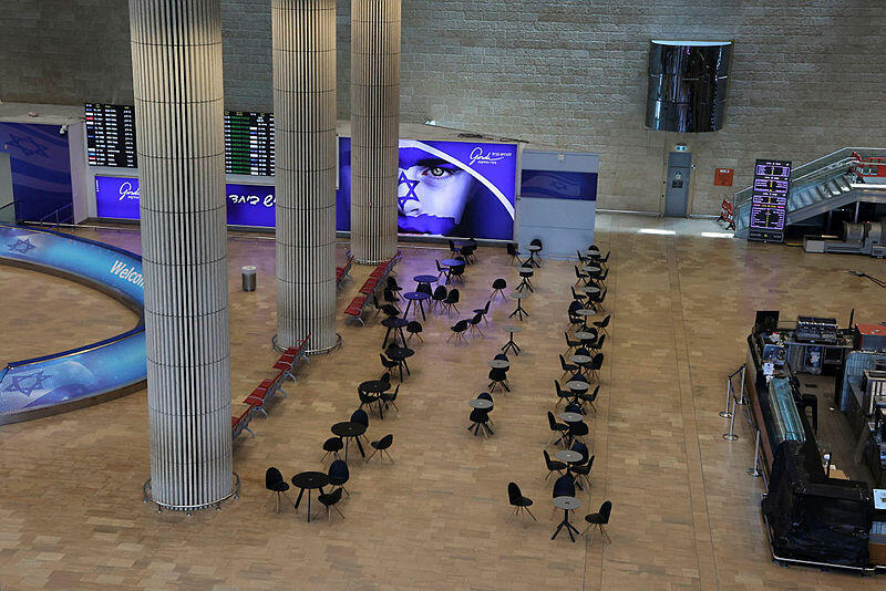 נתב"ג ריק אחרי התקיפות באיראן 13.6.25