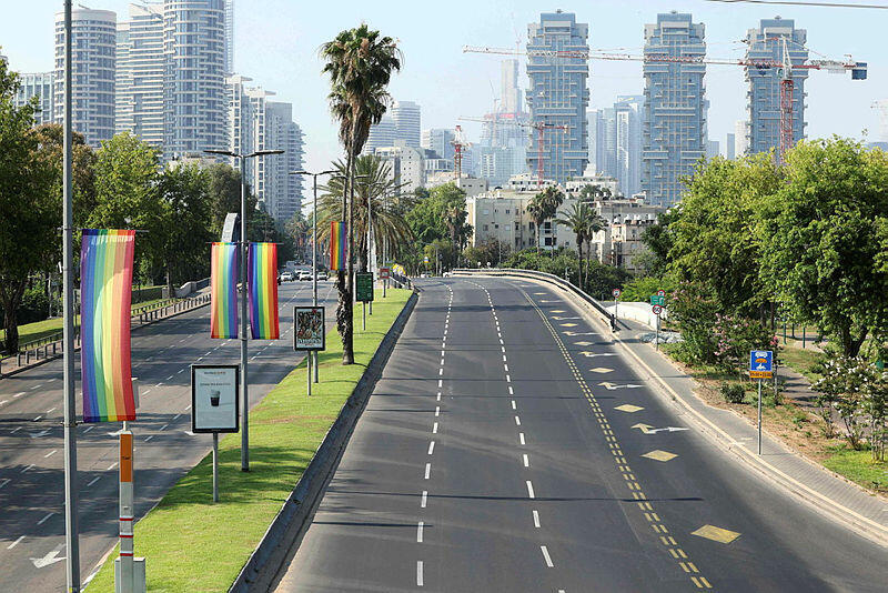 תקיפה באיראן תל אביב בבוקר שלאחר התקיפה 13.6.25