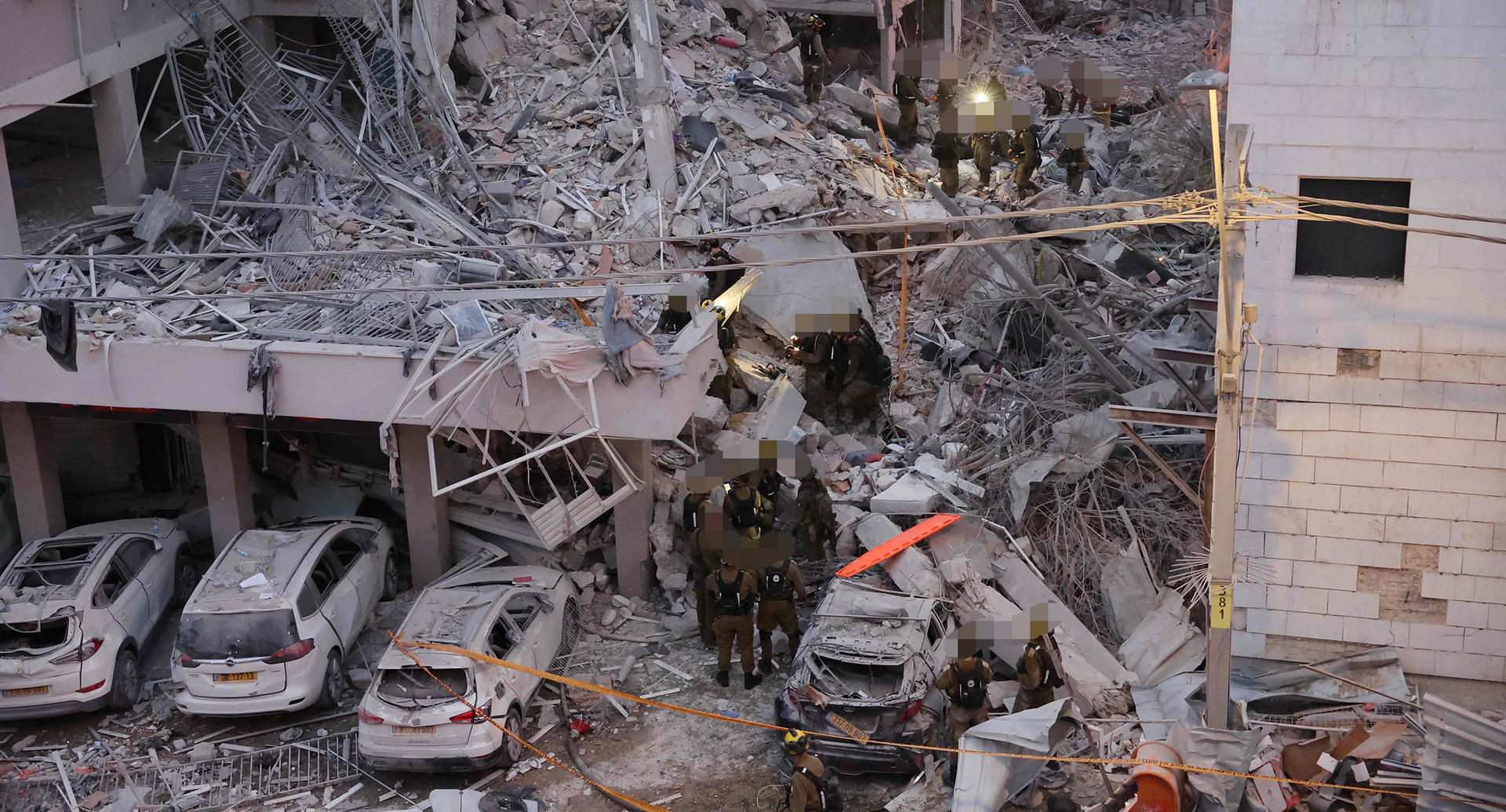 נפילת טיל איראני ב בת ים איראן מלחמה עם איראן 15.6.25