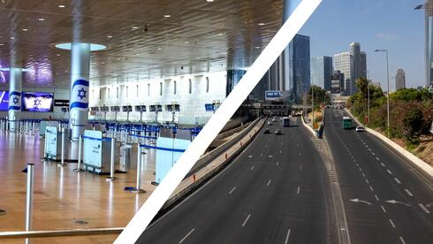 מסגירת נתב"ג ועד רכבות כוננות לפצועים: כך משתקת המלחמה את התחבורה בארץ