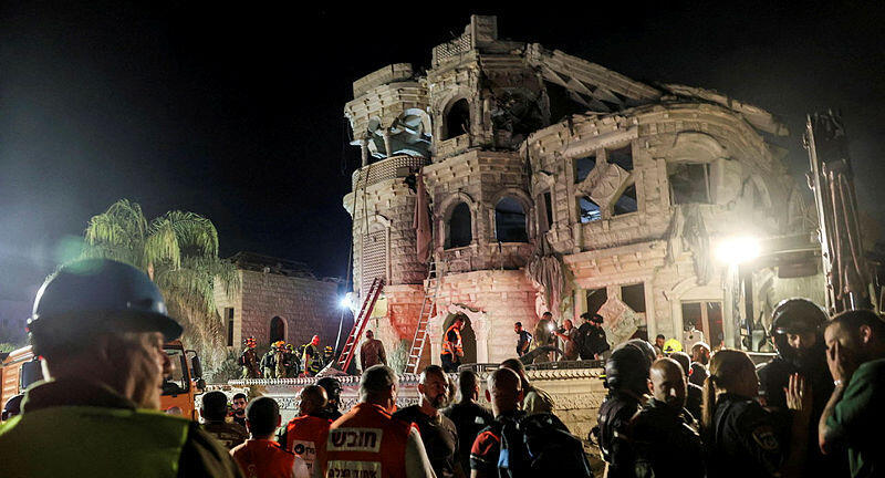 פגיעת טיל איראני ב טמרה מלחמה עם איראן 15.6.25