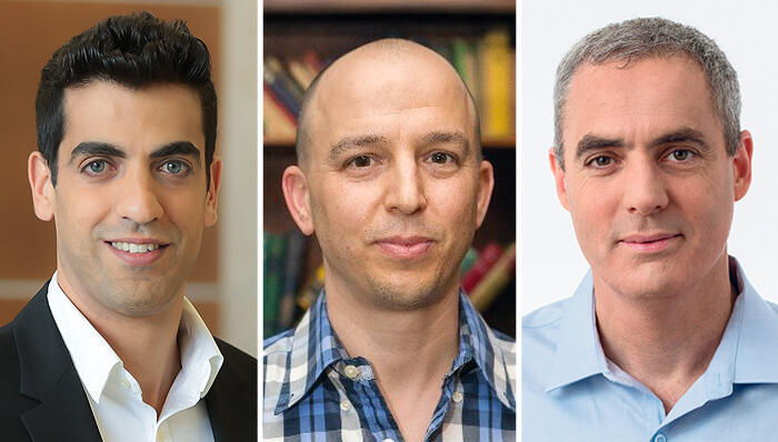 From left: Yotav Costica, Modi Shafrir, Danny Yardeny 