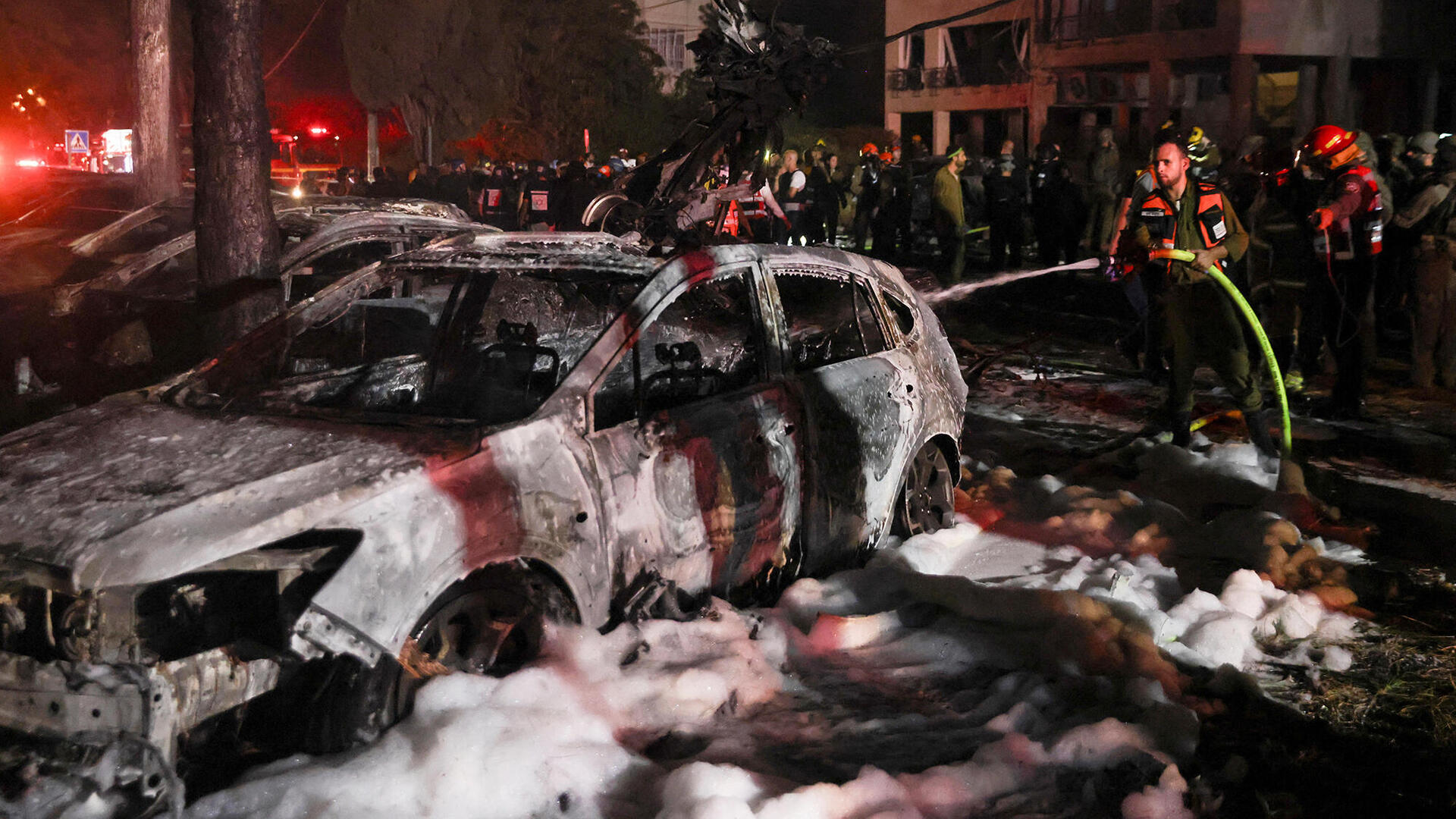 פגיעה ב חיפה לאחר מטח מטחים טילים שיגור שיגורים איראן תקיפה איראנית מבצע עם כלביא