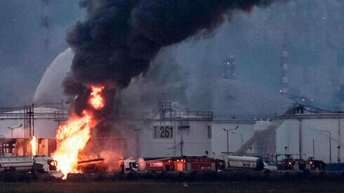  מפעל בז"ן בזן דלק חיפה נפגע פגיעה ישירה טיל איראן תקיפה מתקפה איראנית הרס נזק נזקים