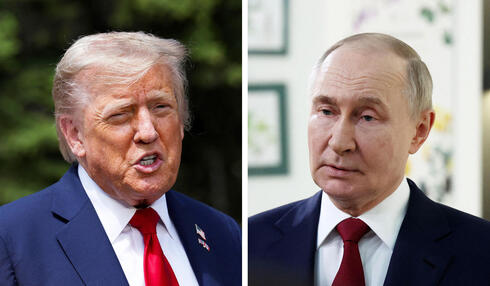 Donald Trump and Vladimir Putin. 
