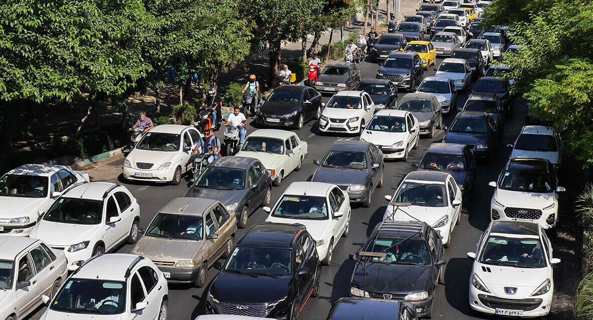 פוטו איראן פקקי תנועה בטהראן