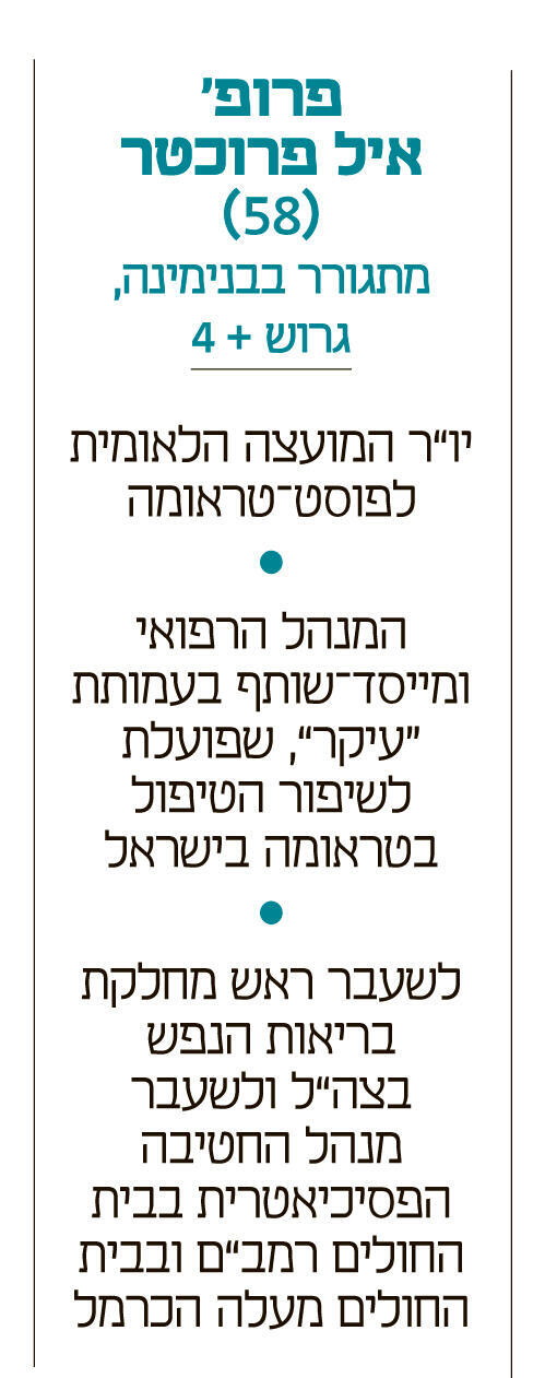 אינפו פרופ' איל פרוכטר מנהל הרפואי ומייסד-שותף בעמותת עיקר