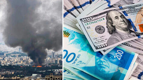 שקל דולר איראן מלחמה עם איראן מט"ח שוק המט"ח ו טהרן בוערת