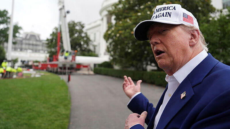 נשיא ארה"ב דונלד טראמפ 2 בבית הלבן 18.6.25