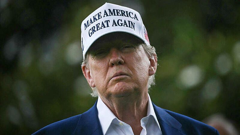 נשיא ארצות הברית דונלד טראמפ בבית הלבן 18.6.25