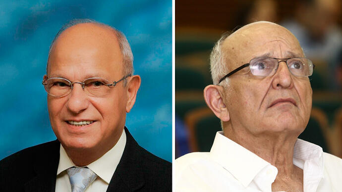 מימין אמיר ברנע ו  שלמה אליהו 