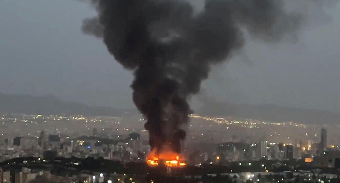 פוטו איראן הפצצות בטהראן 