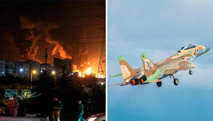 מטוס צהל מלחמה איראן לצד טהרן מהל תקיפות איראן מלחמה