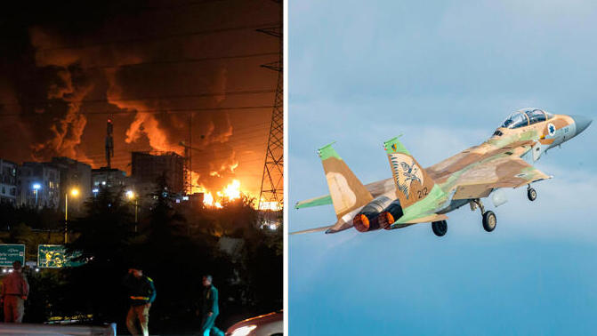 מטוס צהל מלחמה איראן לצד טהרן מהל תקיפות איראן מלחמה