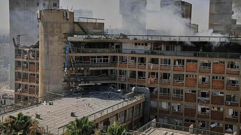 פגיעת טיל איראני ב בית החולים סורוקה מלחמה עם איראן 19.6.25