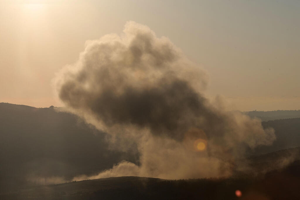 תקיפות צה"ל בלבנון (צילום: Rabih DAHER / AFP) תקיפות צה"ל ב לבנון