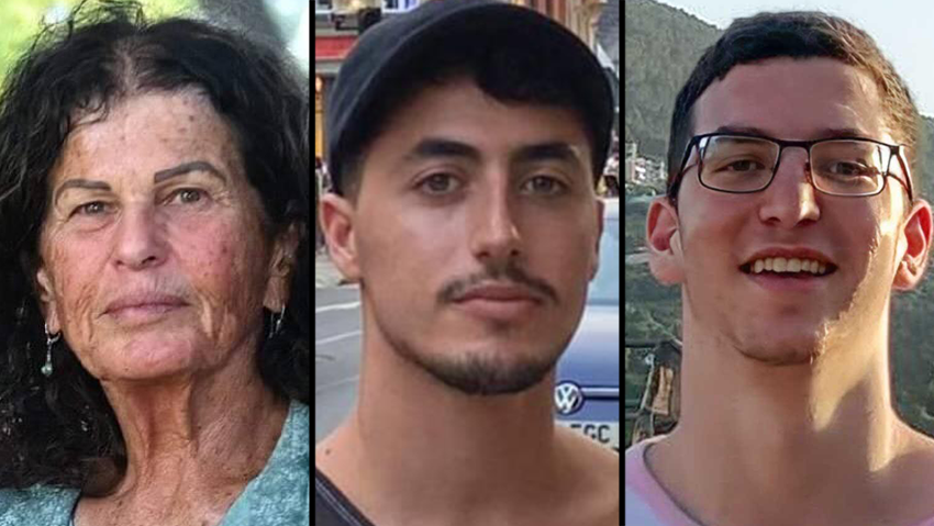 שי לוינסון , יונתן סמרנו , עופרה קידר חטופים שבי חמאס נרצחו חולצו ב22.6.25