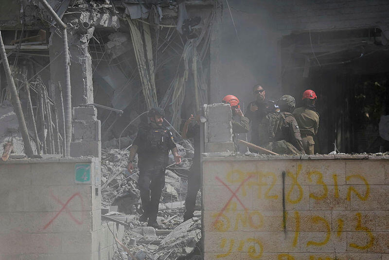 נס ציונה (צילום: REUTERS/Ammar Awad) נס ציונה 5 אחרי מטח איראני מלחמה עם איראן 22.6.25