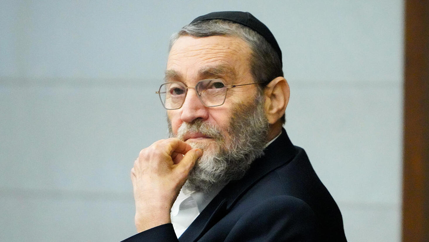 יו"ר ועדת הכספים משה גפני