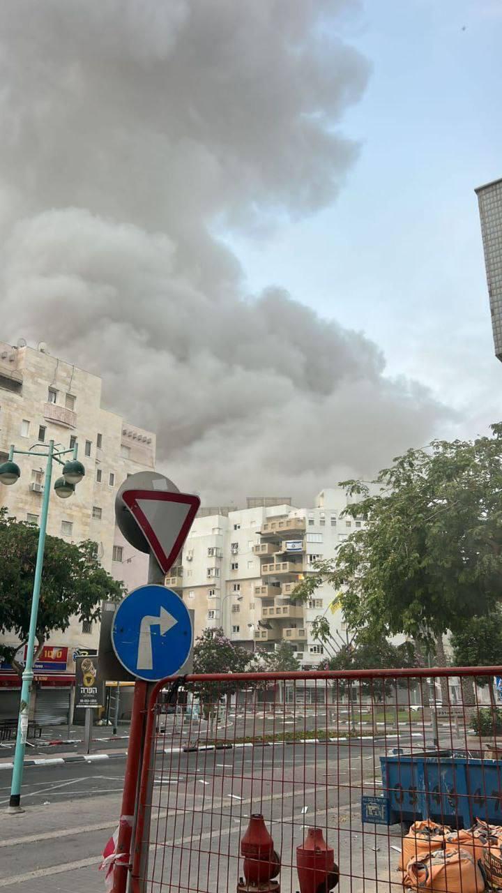 נפילת טיל בליסטי ב באר שבע 24.6.2025