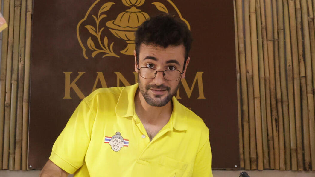 מתי נקש בקאנום. "תמיד כשאני מאבד משהו אז אני פונה קדימה, לחלום הבא"