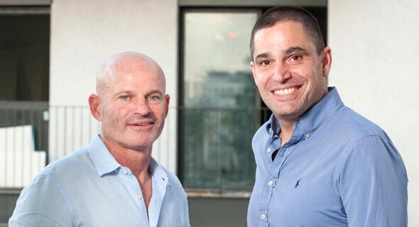 מימין איציק ברוך משמאל רן בלינקיס 