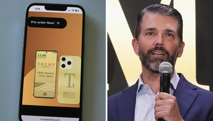 דונלד טראמפ ג'וניור ו טראמפ מובייל