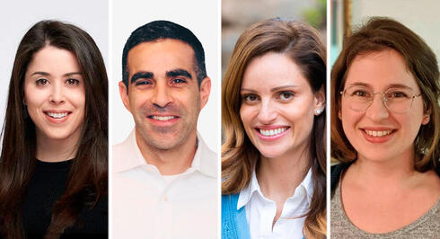 Miri Fenton (from right), Shelly Hod Moyal, Nadav Shimoni, and Dorin Baniel. 