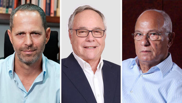 מימין שלמה אליהו יאיר המבורגר ו ערן גריפל 