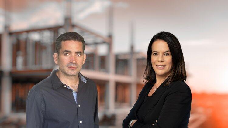 דלית רביב, מנכלית ICR, והראל פרץ