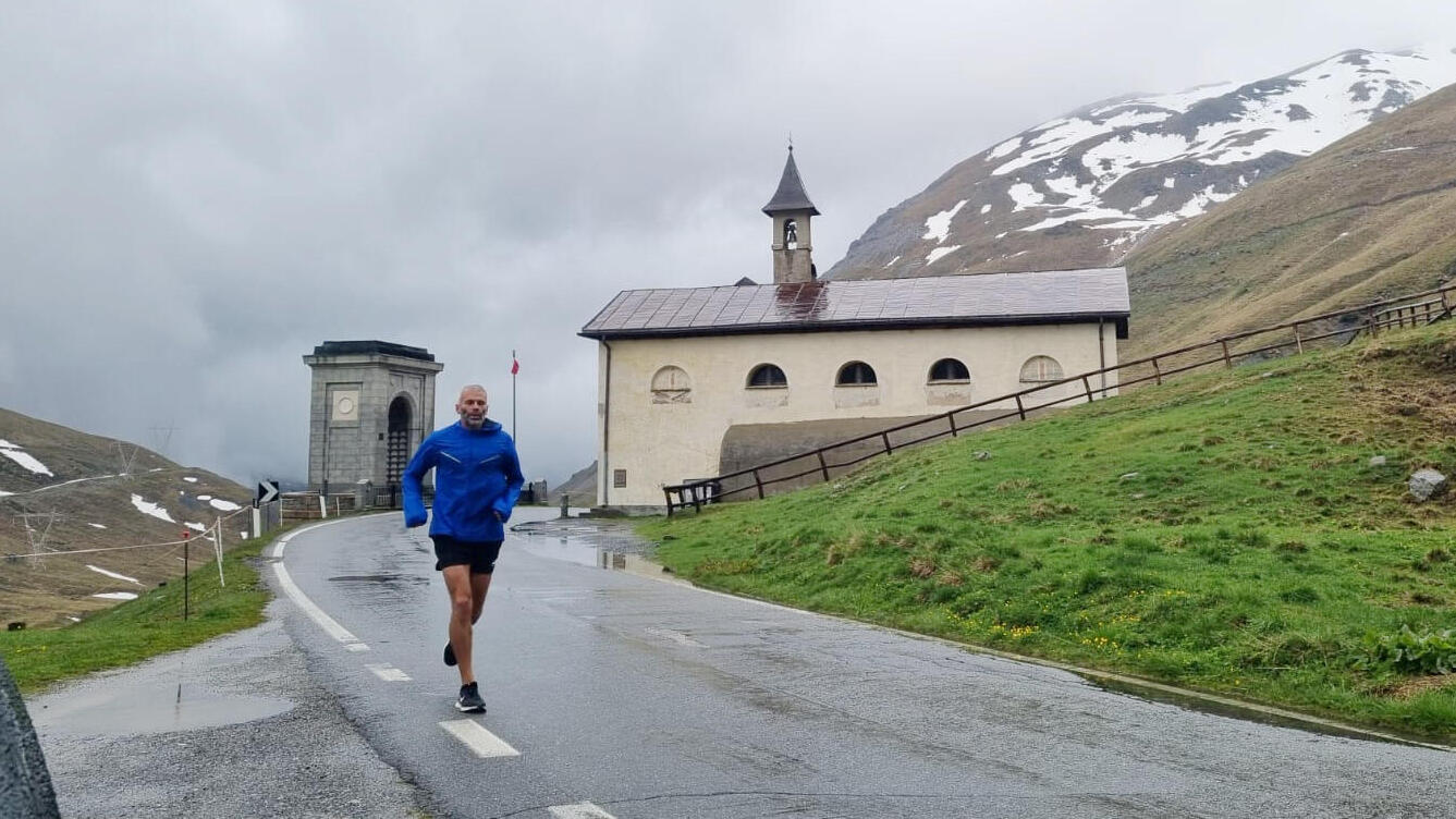 אילן גולדמן בדרך אל הפאסו דלו סטלביו פנאי