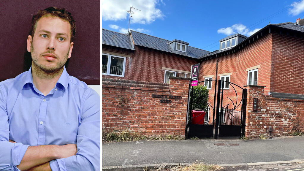 הבית של אבנר נתניהו באוקספורד, אנגליה. נרשם בשם אבי אבנר סגל (צילום: MENAHEM KAHANA/Pool via REUTERS) הבית של אבנר נתניהו ב אוקספורד אנגליה הבית נרשם בשם אבי אבנר סגל