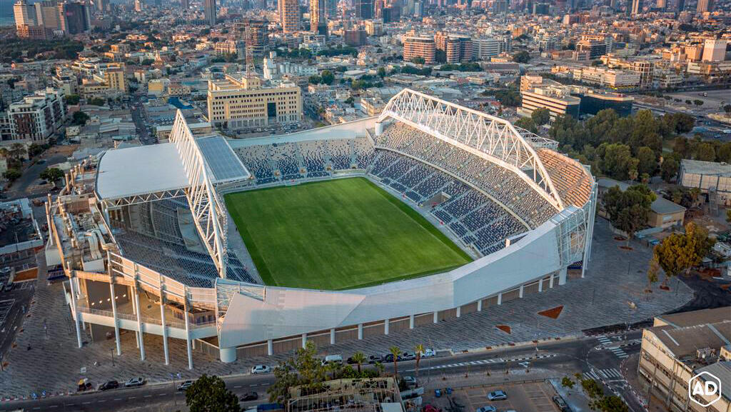 אצטדיון בלומפילד צילום אווירי