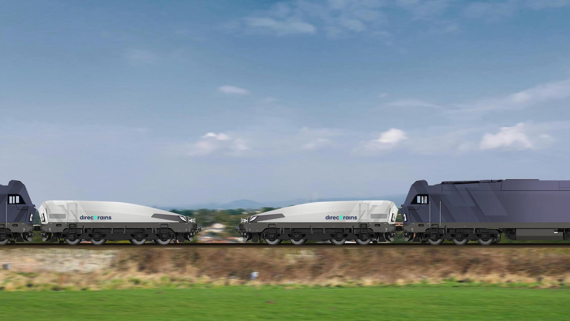 Directrains Dynamic Coupling wagon concept