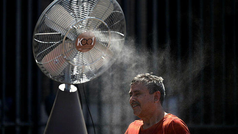 רומא איטליה גל חום משבר האקלים יולי 2025
