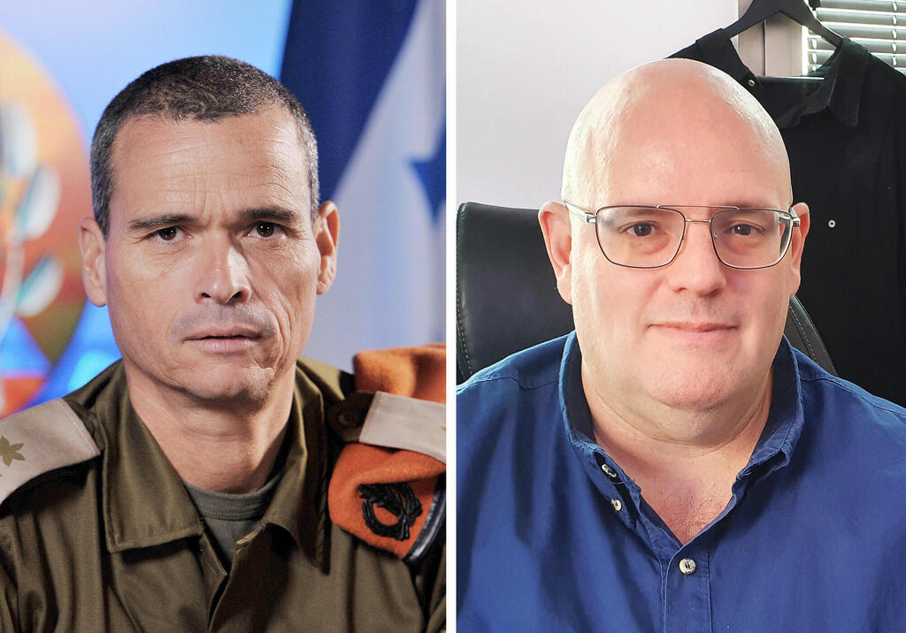 מימין מנהל נקסט ג'ן הראל הרשטיק ואלוף במיל' יואל סטריק 