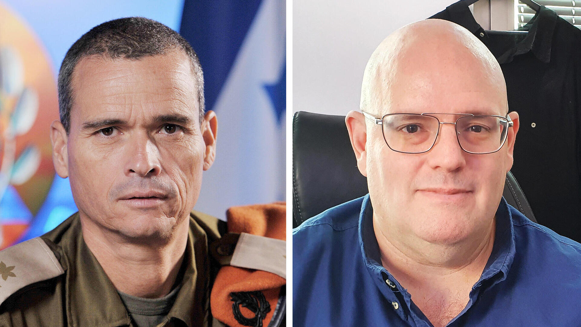 מימין מנהל נקסט ג'ן הראל הרשטיק ואלוף במיל' יואל סטריק 